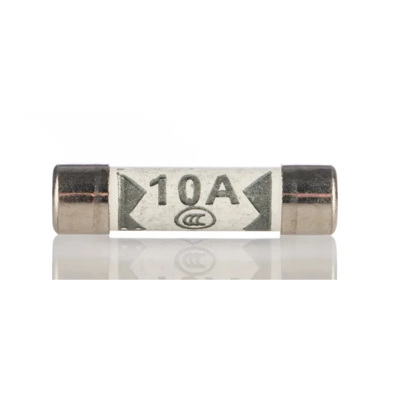 Eaton 10A F Ceramic Cartridge Fuse, Fast Acting, 240V AC, 6.3 x 25 mm TDC180-10A