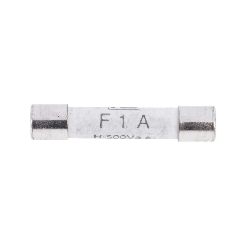 RS PRO 1A F Fast Acting Ceramic Cartridge Fuse 6.3 x 32 mm 500V AC 413-197