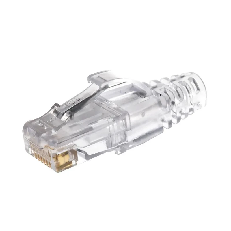 Bel-Stewart SS-39 Series RJ45 Connector Male Cable Cat6 Unshielded Straight 1 Port 8 Way RJ45