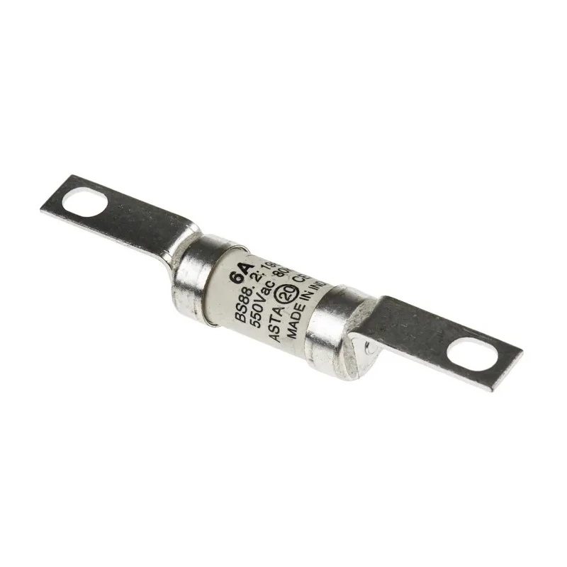 Eaton 6A British Standard Fuse A2 550V AC High Rupture Capacity 85mm Length AAO6