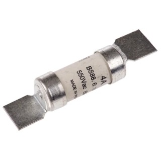 Eaton British Standard Fuse 4A 550V AC HRC Fuse Type F1 NSD4