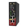 Robustel Industrial Dual Module Cellular VPN Router 100Mbps 150Mbps WiFi IEEE 802.11 b/g/n 2.4GHz 4 LAN Ports R2000-D4L2
