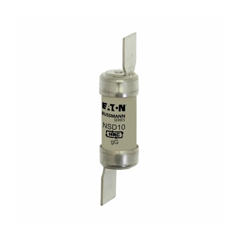 Eaton British Standard HRC Fuse F1 Size 10A 550V AC Bussmann Series NSD10