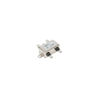 XP Power Chassis Mount EMI Filter 10A, 264V AC, 0-400 Hz, Quick Connect, Single Phase FHSA10A1FR FHSAA10A1FR
