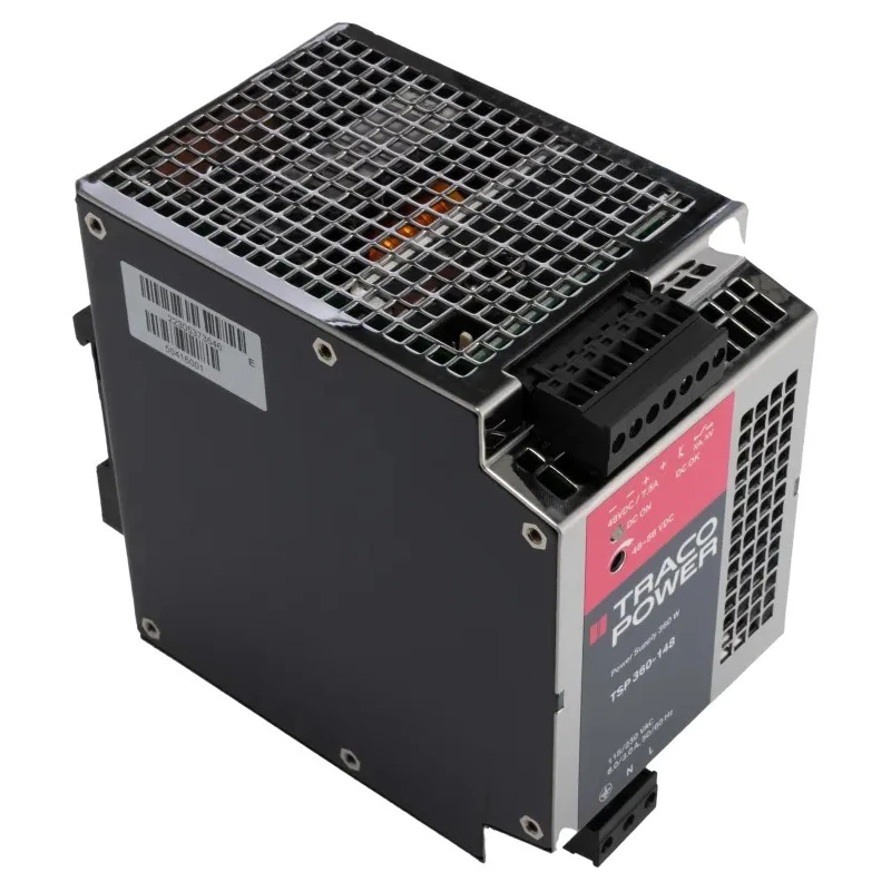 TRACOPOWER Switched Mode DIN Rail Power Supply 264V AC Input 48V DC, 7.5 A Output, 360 W TSP 360-148
