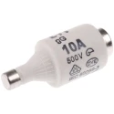 ETI 10A 500V AC D2 Diazed Fuse, E27 Thread Size, Ceramic Body, 50kA Breaking Capacity 2312404