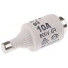 ETI 10A 500V AC D2 Diazed Fuse, E27 Thread Size, Ceramic Body, 50kA Breaking Capacity 2312404