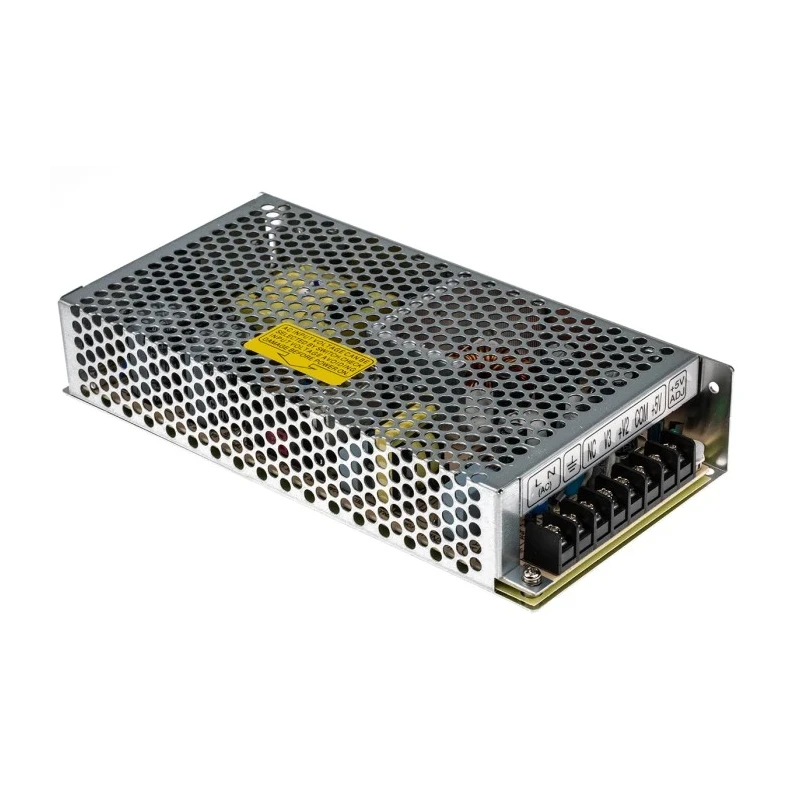 MEAN WELL RT-125D Switching Power Supply 3 Outputs 24V DC, 136W, Universal Input 88-264V AC/DC RT-125D