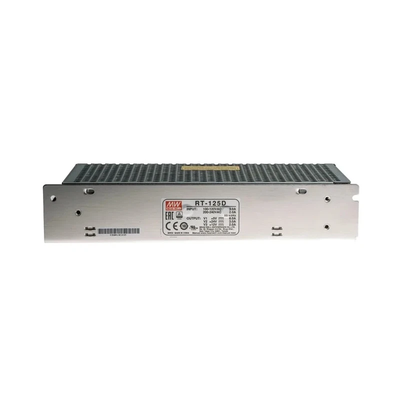 MEAN WELL RT-125D Switching Power Supply 3 Outputs 24V DC, 136W, Universal Input 88-264V AC/DC RT-125D