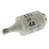 ETI 4A 500V AC D2 Diazed Fuse, E27 Thread Size, Class gG/gL, Ceramic Body, Breaking Capacity 50kA 2312402