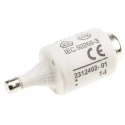ETI 4A 500V AC D2 Diazed Fuse, E27 Thread Size, Class gG/gL, Ceramic Body, Breaking Capacity 50kA 2312402