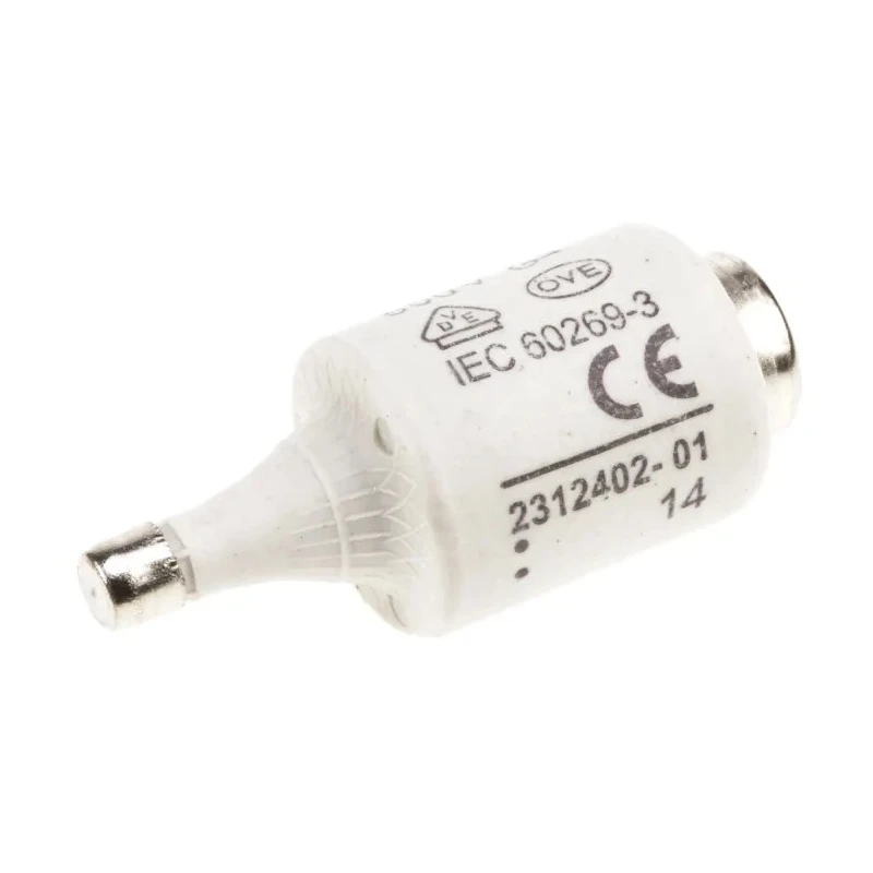 ETI 4A 500V AC D2 Diazed Fuse, E27 Thread Size, Class gG/gL, Ceramic Body, Breaking Capacity 50kA 2312402