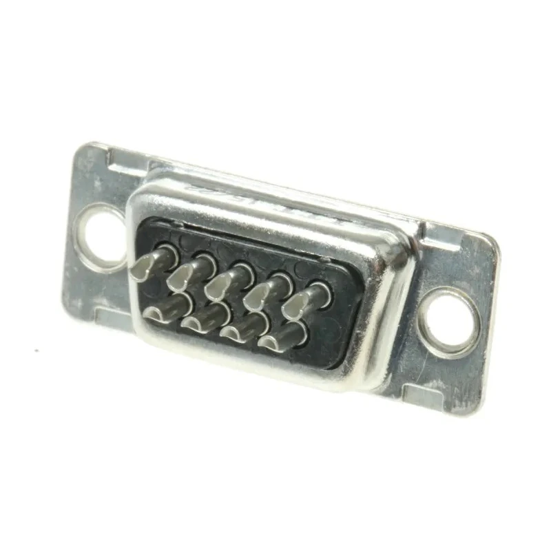 ITT Cannon D* 9 Way Straight Panel Mount D-Sub Connector with 120 in Through Hole Female 121073-2055 D