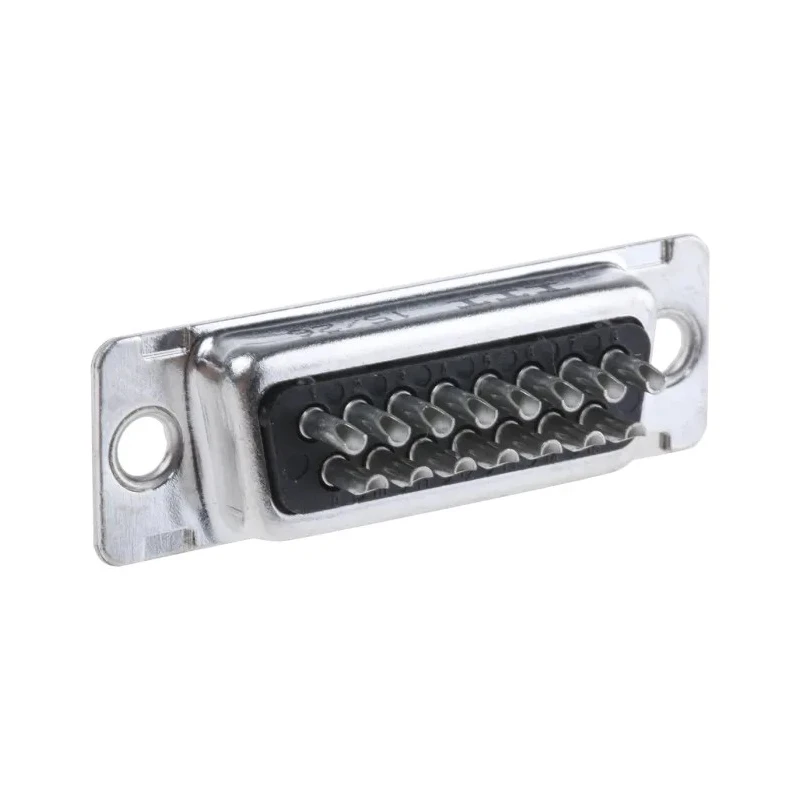 ITT Cannon D* 15 Way Straight Panel Mount D-Sub Connector with 120 in Through Hole Female 121073-2056 D