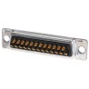ITT Cannon D* 25 Way Straight 2.84 mm Pitch Cable, Panel Mount D-Sub Connector with 120 in Through Hole Male 121073-2042 D