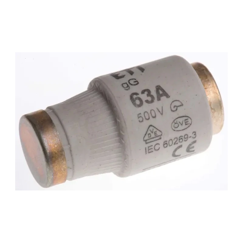 ETI 63A, 500V AC D3 Diazed Fuse with E33 Thread Size 2313403