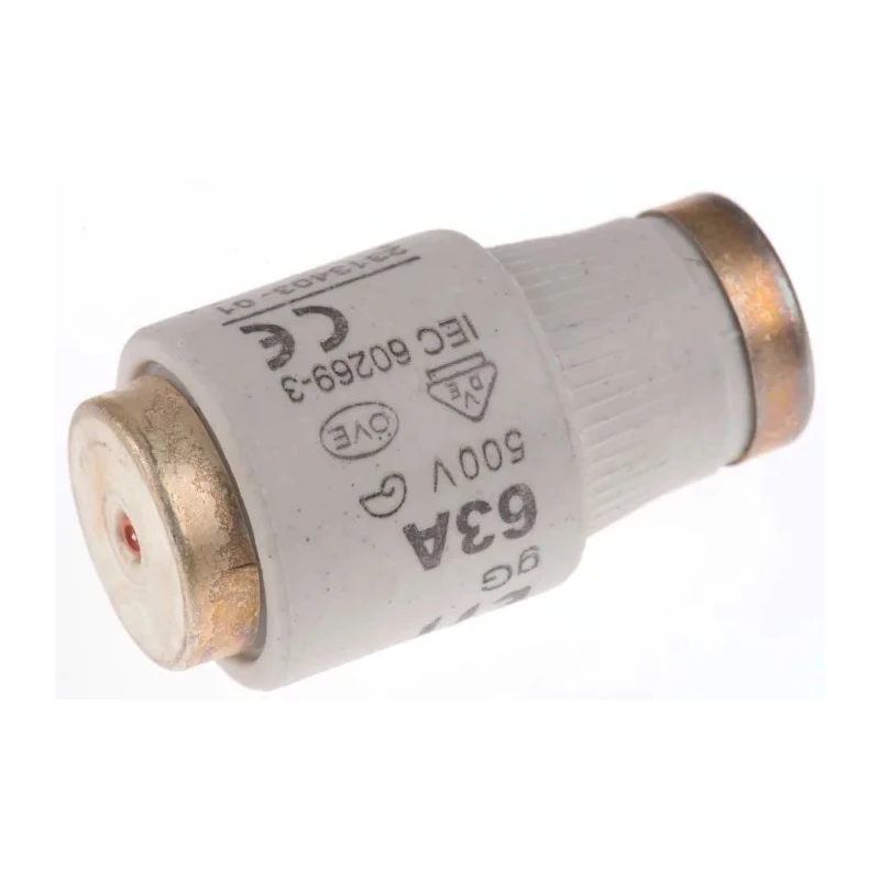 ETI 63A, 500V AC D3 Diazed Fuse with E33 Thread Size 2313403