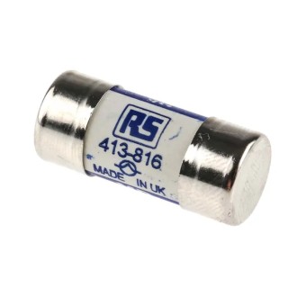 RS PRO 10A Cartridge Fuse, General Purpose Cylindrical 13 x 29 mm, 415V AC, Breaking Capacity 80kA 413-816