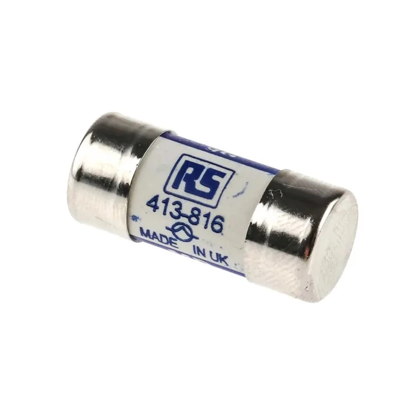 RS PRO 10A Cartridge Fuse, General Purpose Cylindrical 13 x 29 mm, 415V AC, Breaking Capacity 80kA 413-816