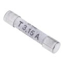 RS PRO 3.15A T Ceramic Cartridge Fuse, 6.3 x 32 mm, 500V AC, Time Delay, Ceramic Body 414-049