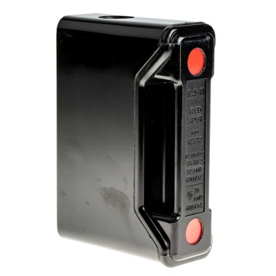 Eaton 32A Rail Mount Fuse Holder for A2 Fuse, 1P-Pole, 690V AC RS32H