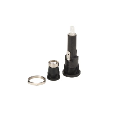 Bulgin 13A Panel Mount Fuse Holder, 1P-Pole for 6.3 x 32 mm Fuse, 250V AC FX0416/S