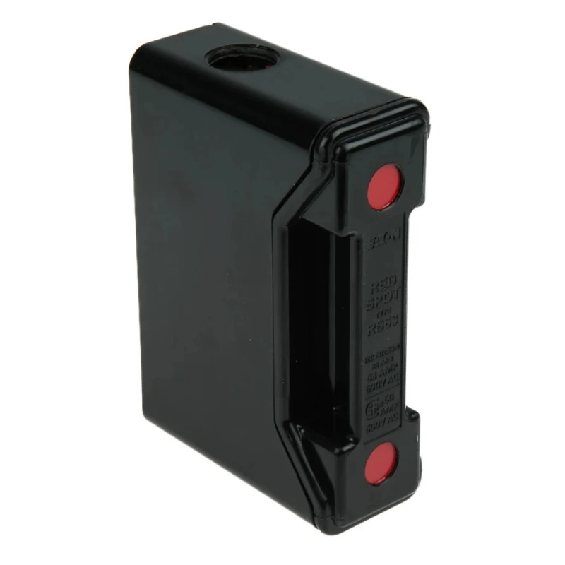 Eaton 63A 690V AC Rail Mount Fuse Holder for A3 Compatible Fuse Size, 1 Pole, Front Connected, RS63H