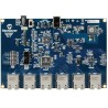 Microchip Gigabit Ethernet Switch Evaluation Board with KSZ9897R, KSZ9031RNX, LAN7801, 460 MHz EVB-KSZ9897-1