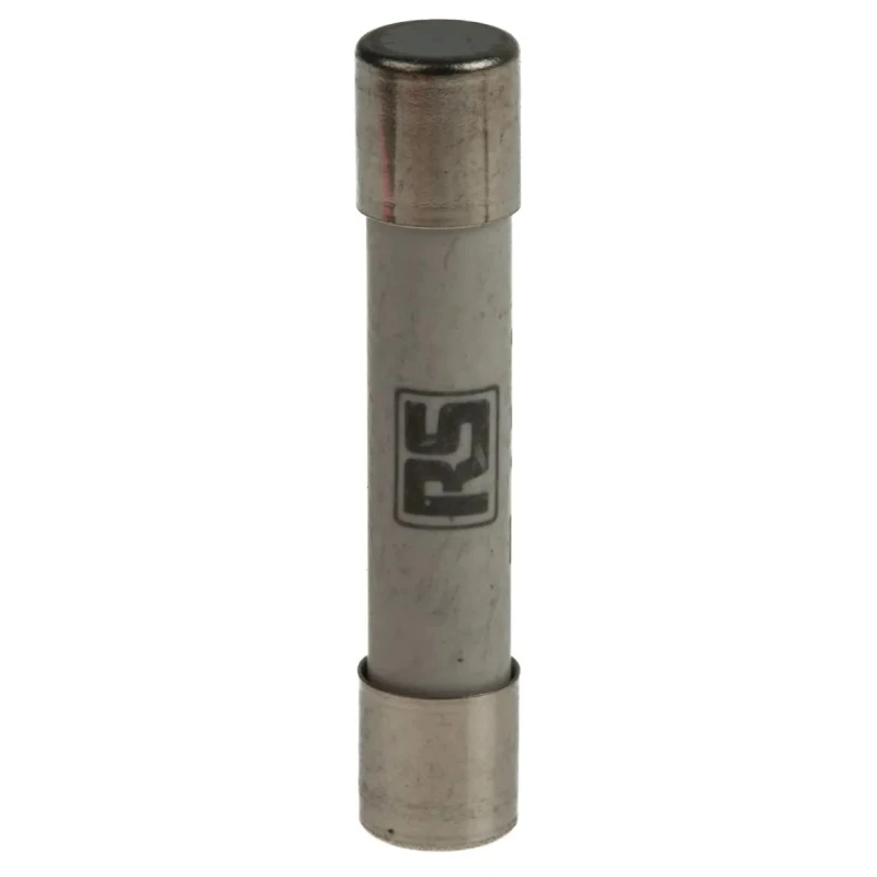 RS PRO 10A T Ceramic Cartridge Fuse, 6.3 x 32 mm, Time Delay, 500V ac, High Breaking Capacity 414-061