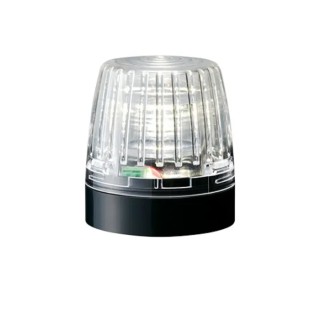 Patlite NE-A Series White LED Beacon 24V DC Steady Surface Mount IP65 NE-24A-C