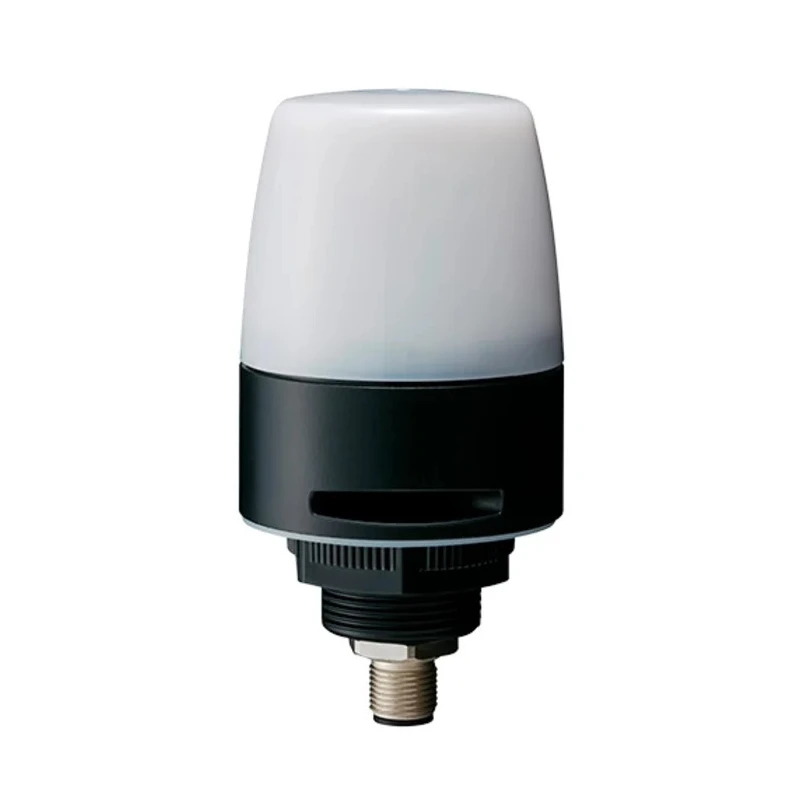 Patlite NE-I Series IO-Link Signal Beacon with Buzzer, Cyan Blue Amber White Red Purple Green LED, Flashing Light NE-ILNB-M