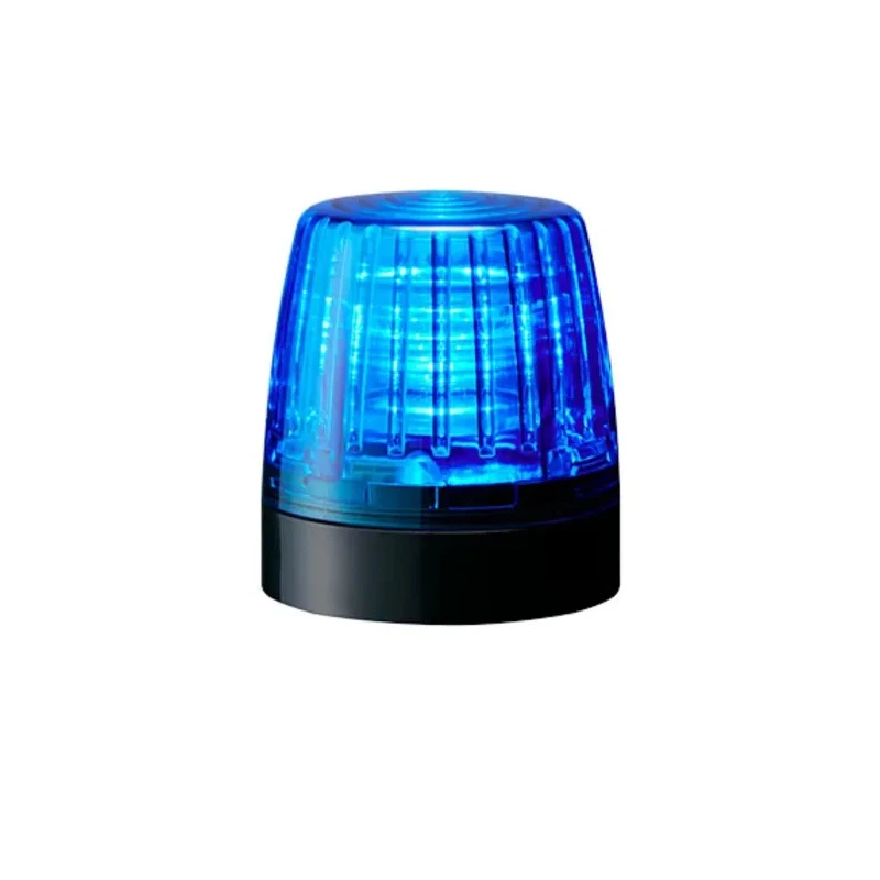 Patlite Blue LED Beacon 24V DC Steady Surface Mount IP65 NE-24A-B