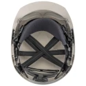 MSA Safety White Ventilated Adjustable Safety Helmet with Integrated Eye Shield GVC1A-0000000-000