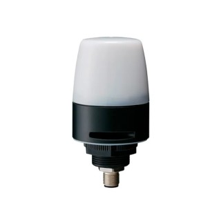 Patlite NE-I Series IO-Link Signal Beacon with Buzzer, Cyan Green Purple Red White Amber Blue LED Flashing, IP65 NE-ILXB-M