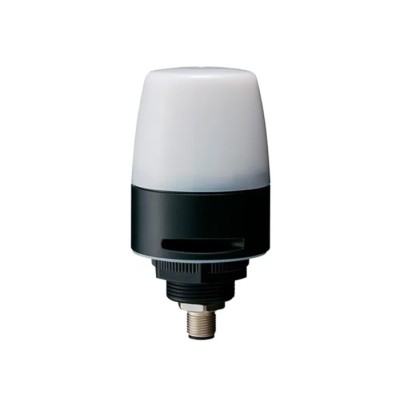 Patlite NE-I Series IO-Link Signal Beacon with Buzzer, Cyan Green Purple Red White Amber Blue LED Flashing, IP65 NE-ILXB-M