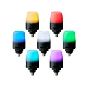 Patlite NE-I Series IO-Link Signal Beacon with Buzzer, Cyan Green Purple Red White Amber Blue LED Flashing, IP65 NE-ILXB-M