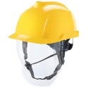 MSA Safety V-Gard 950 Class 1 Yellow Safety Helmet Chin Strap Included Adjustable GVF2A-C0A0000-000