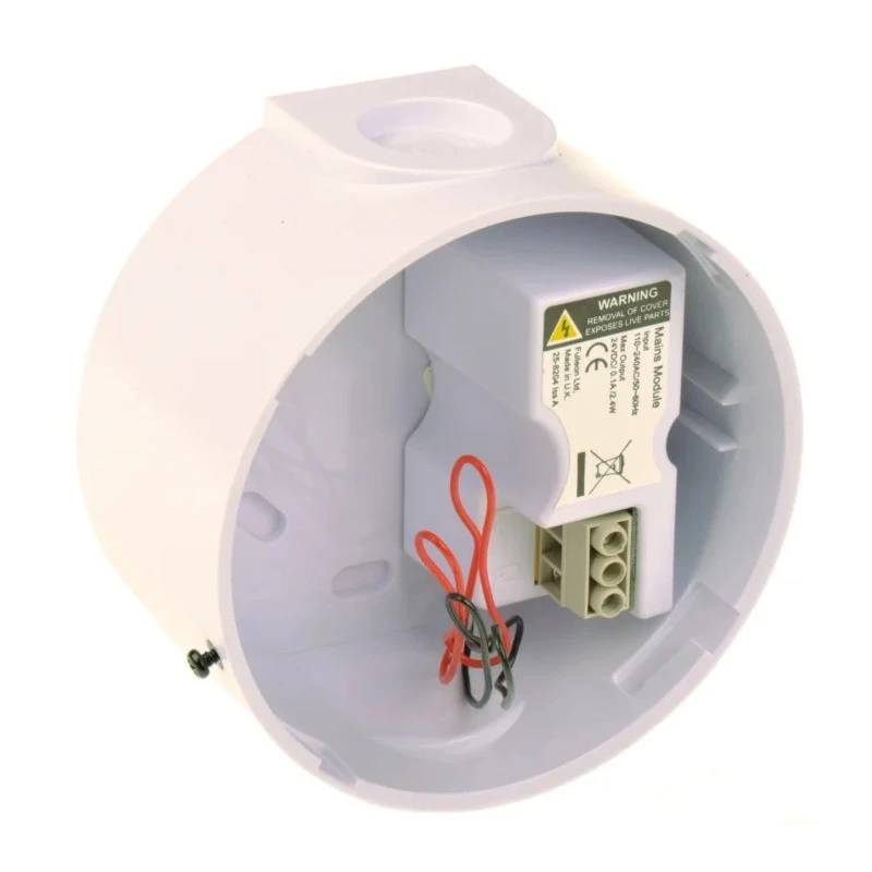 Eaton White Powered Base for use with Flashni Sounder & Beacons 631202FUL-0136