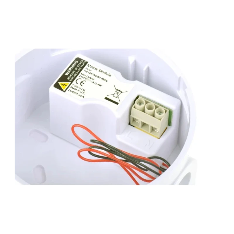 Eaton White Powered Base for use with Flashni Sounder & Beacons 631202FUL-0136