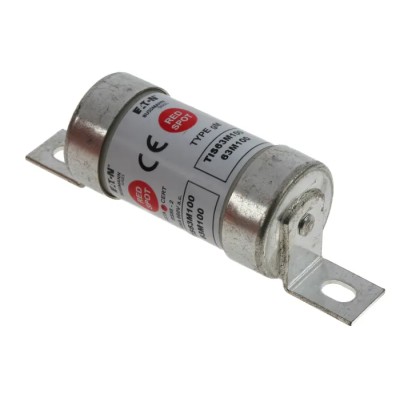 Eaton British Standard Tag Fuse 100A 660V AC High Rupture Capacity A3 73 mm TIS63M100