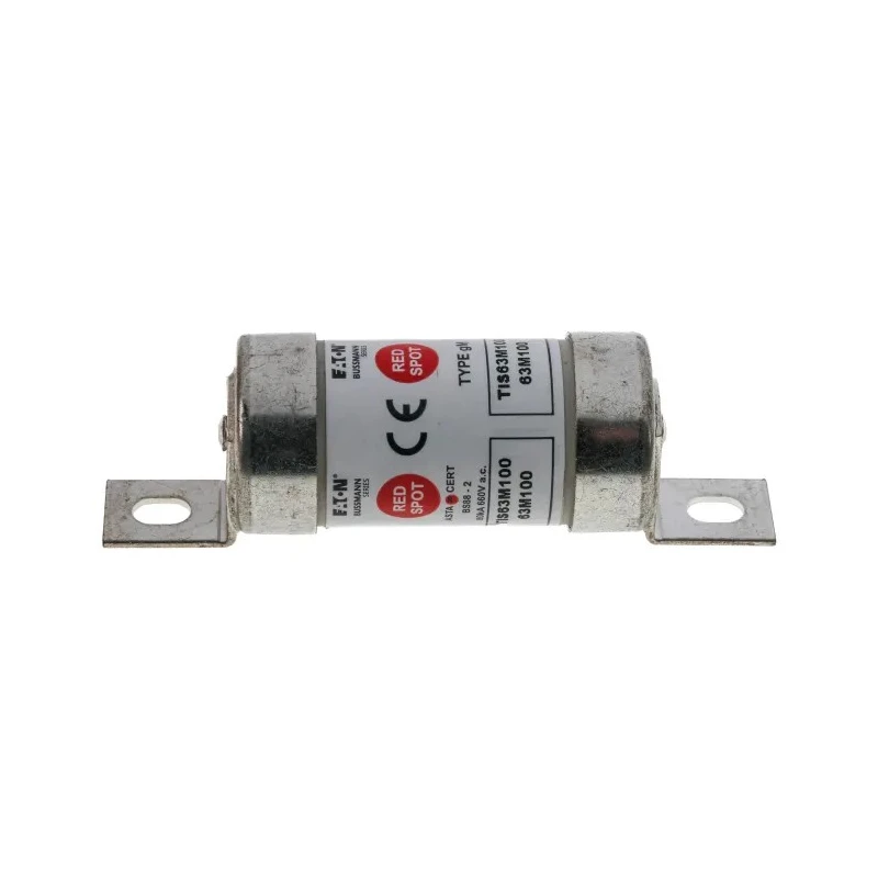 Eaton British Standard Tag Fuse 100A 660V AC High Rupture Capacity A3 73 mm TIS63M100