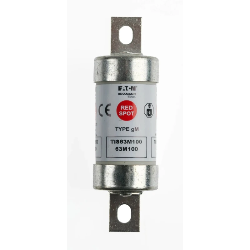 Eaton British Standard Tag Fuse 100A 660V AC High Rupture Capacity A3 73 mm TIS63M100