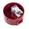 Eaton Red, White Powered Base for use with Flashni Sounder & Beacons 631201FUL-0135