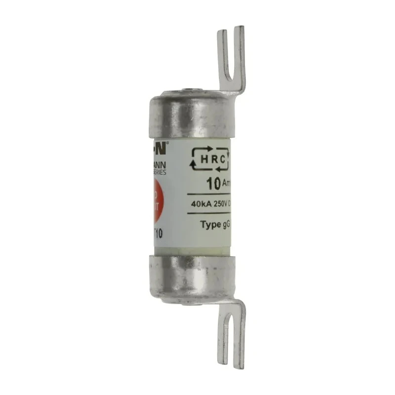 Eaton British Standard Fuse A1 Size 10A 550V AC High Rupture Capacity 44.5 mm Fixing Centres NIT10
