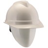 MSA Safety White Safety Helmet Adjustable with ABS Shell EN 397 GV512-0000000-000