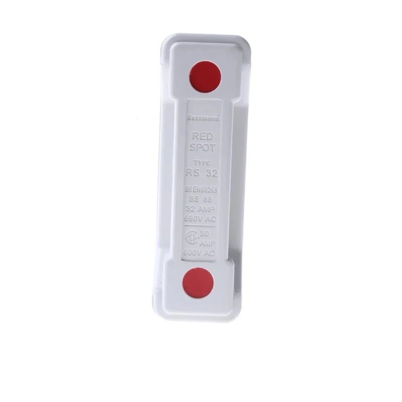 Eaton 32A Rail Mount Fuse Holder for A2, 1P-Pole, 690V AC RS32HWH
