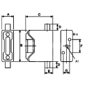 Eaton 32A Rail Mount Fuse Holder for A2, 1P-Pole, 690V AC RS32HWH