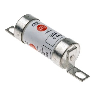 Eaton British Standard Fuse A2 6A 660V AC High Rupture Capacity Offset Tag TIA6