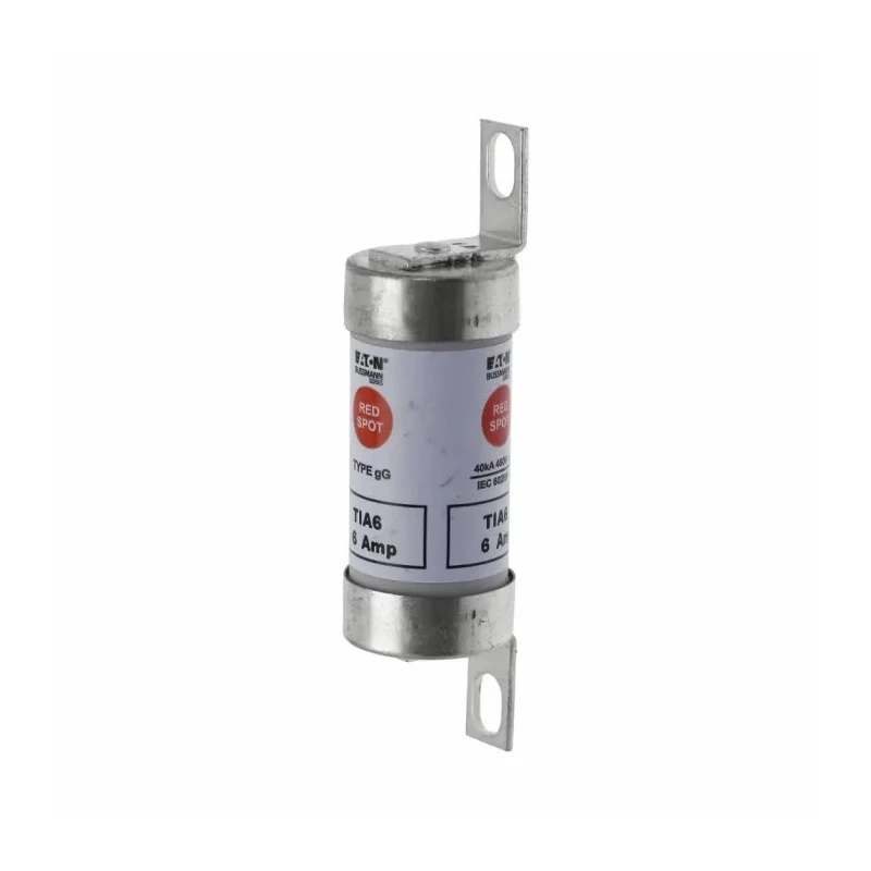 Eaton British Standard Fuse A2 6A 660V AC High Rupture Capacity Offset Tag TIA6