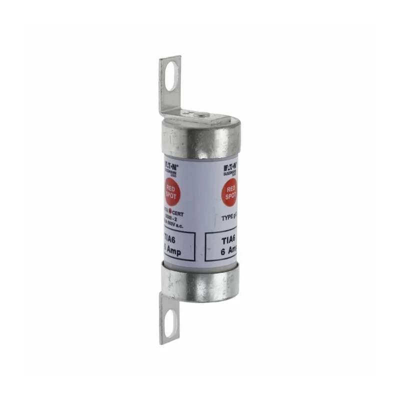 Eaton British Standard Fuse A2 6A 660V AC High Rupture Capacity Offset Tag TIA6